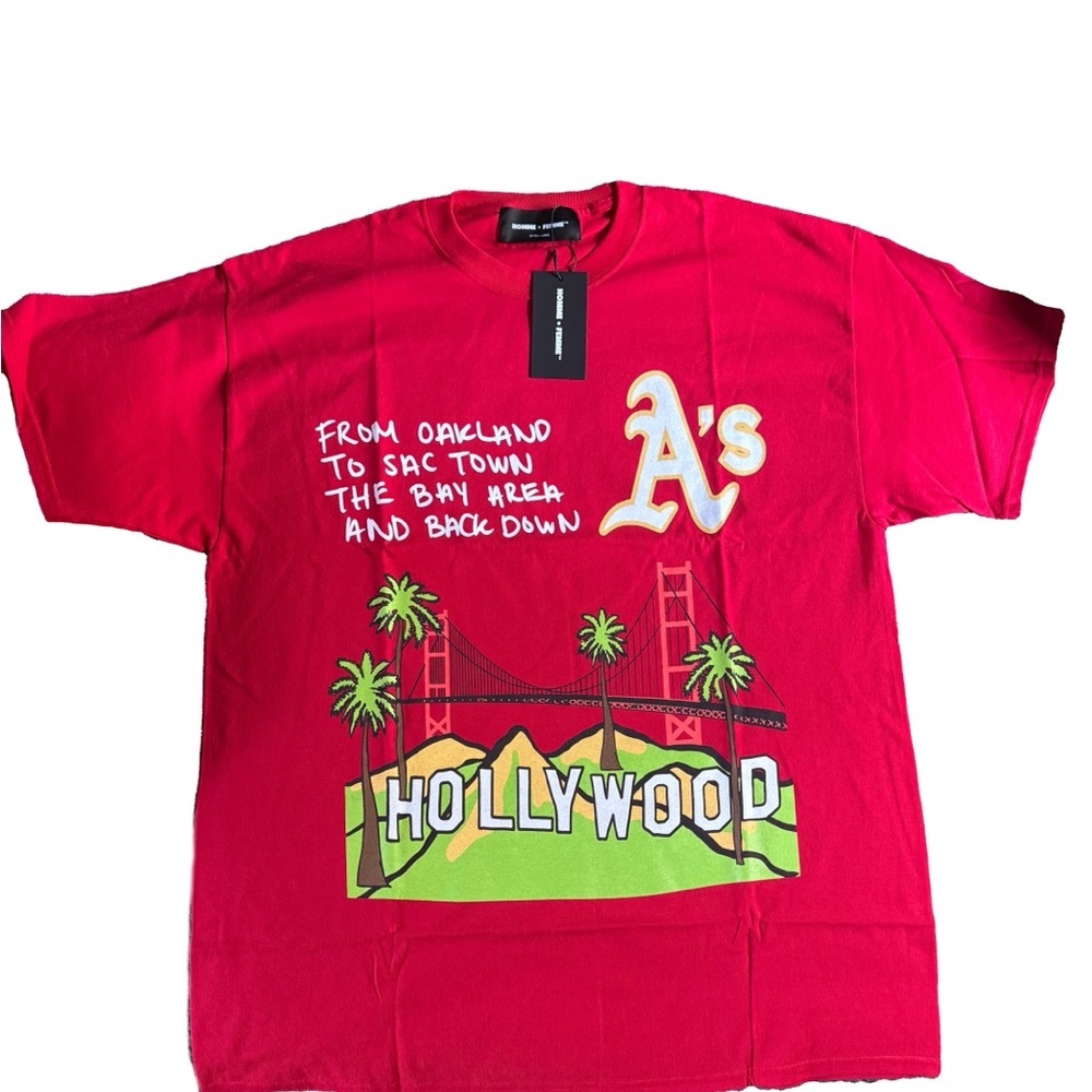 NWT Homme + Femme La Cali to NYC T-Shirt